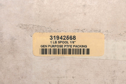 MSC 31942568 1/8" x 85' PTFE/Synthetic Fiber Compression Packing NOS