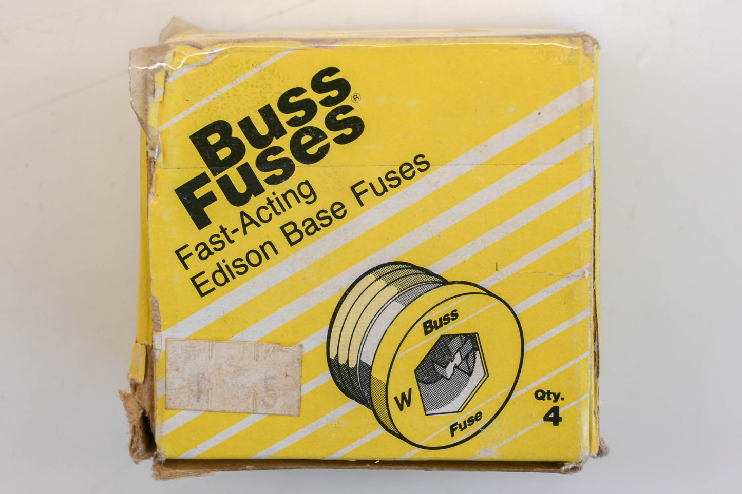 Bussmann W5, W-5 5A-125V Fuses Qty 4 NOS