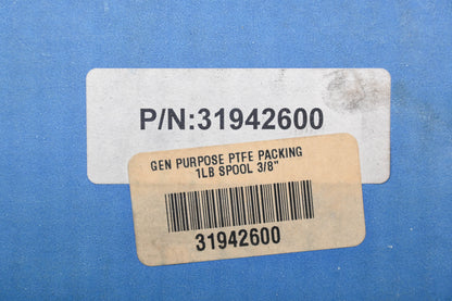 Aftermarket 31942600 3/8" x 12.1' PTFE/Synthetic Fiber Compression Packing NOS