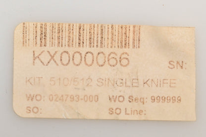 Aftermarket KX000066 Single Knife Kit NOS