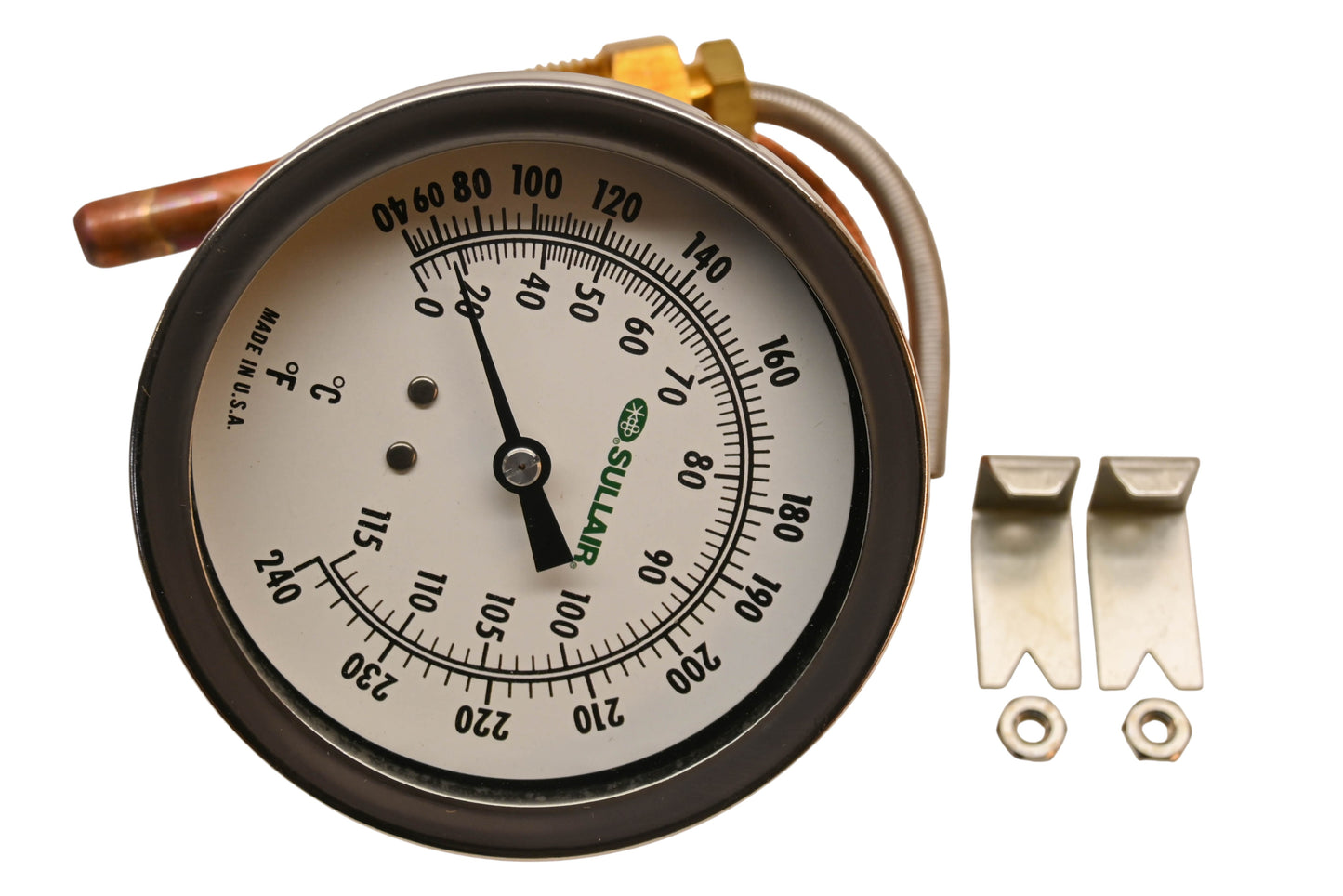Sullair 040314 Discharge Temperature Gauge Kit NOS