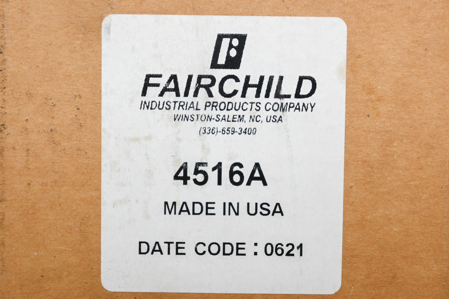 Fairchild 4516A 250 PSI Pneumatic Volume Booster NOS