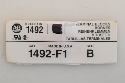 Allen Bradley 1492-F1, 1492 Terminal Blocks Qty 34 NOS