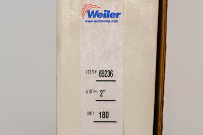 Weiler 65236 2" 180 Grit Abrasive Roll NOS