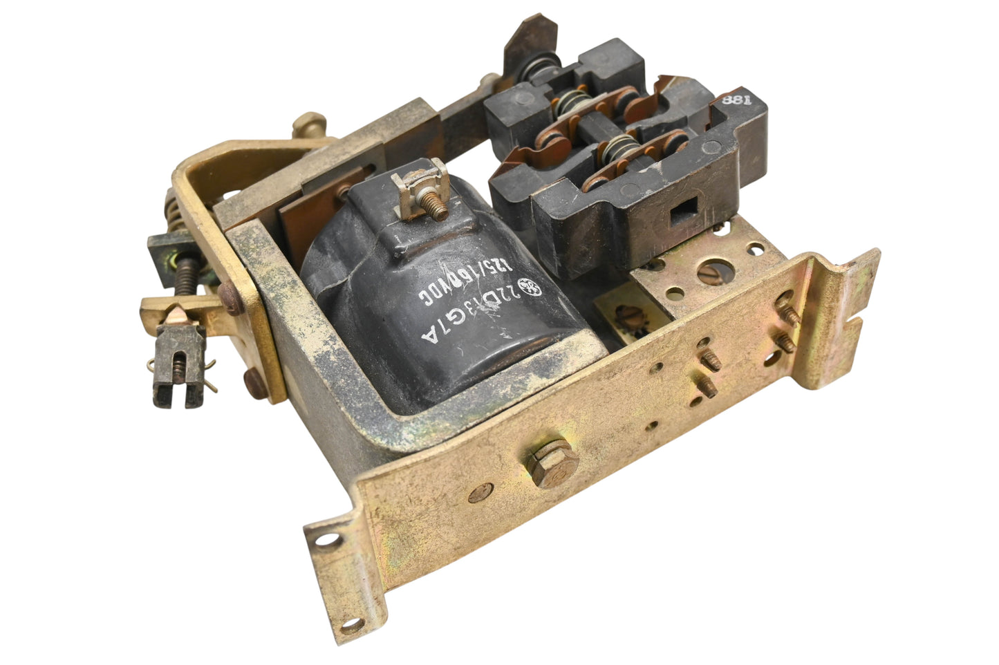 GE IC2820C100B10 10A-600V Relay Assembly