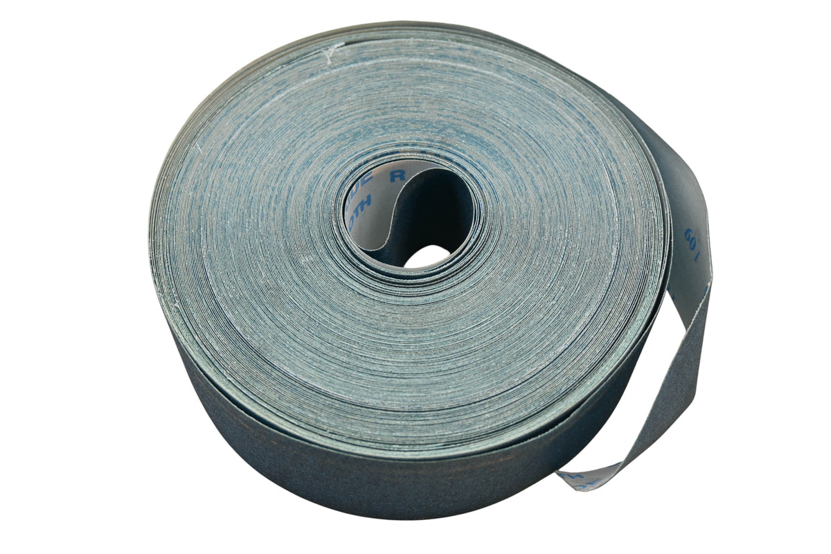 Value Collection P120J109, P120J 2" x 50YDS 120 Grit Abrasive Waterproof Cloth Roll NOS