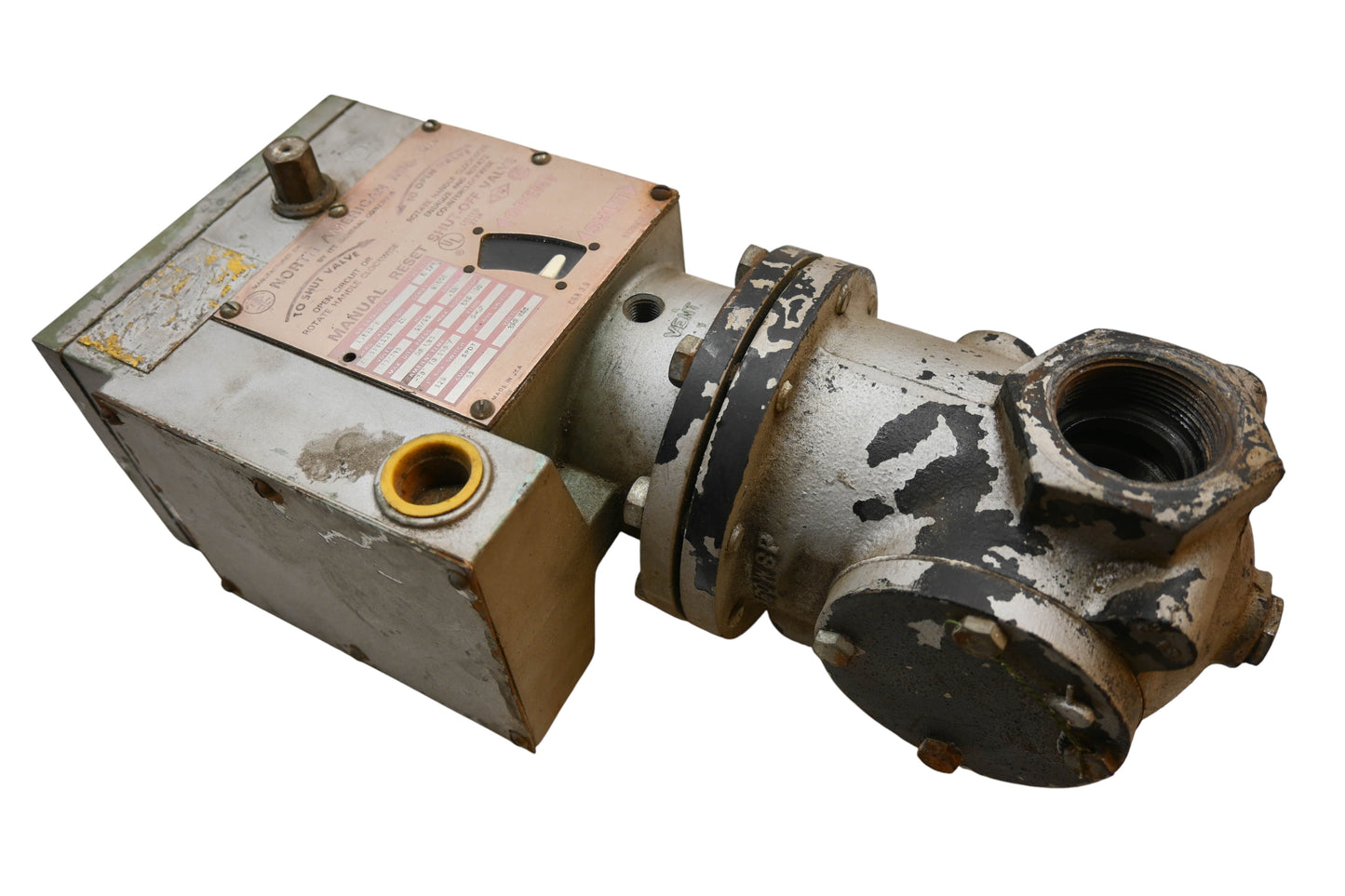 General Controls 1520G-3, V116BH115B 1-1/2" 50PSI Manual Reset Safety Shut-Off Valve