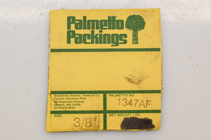 Palmetto Packings 1347AF 3/8" 5FT PTFE Compression Packing Seal NOS