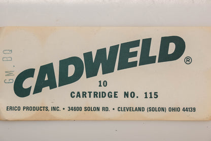 Cadweld 115 Welding Material Kit NOS