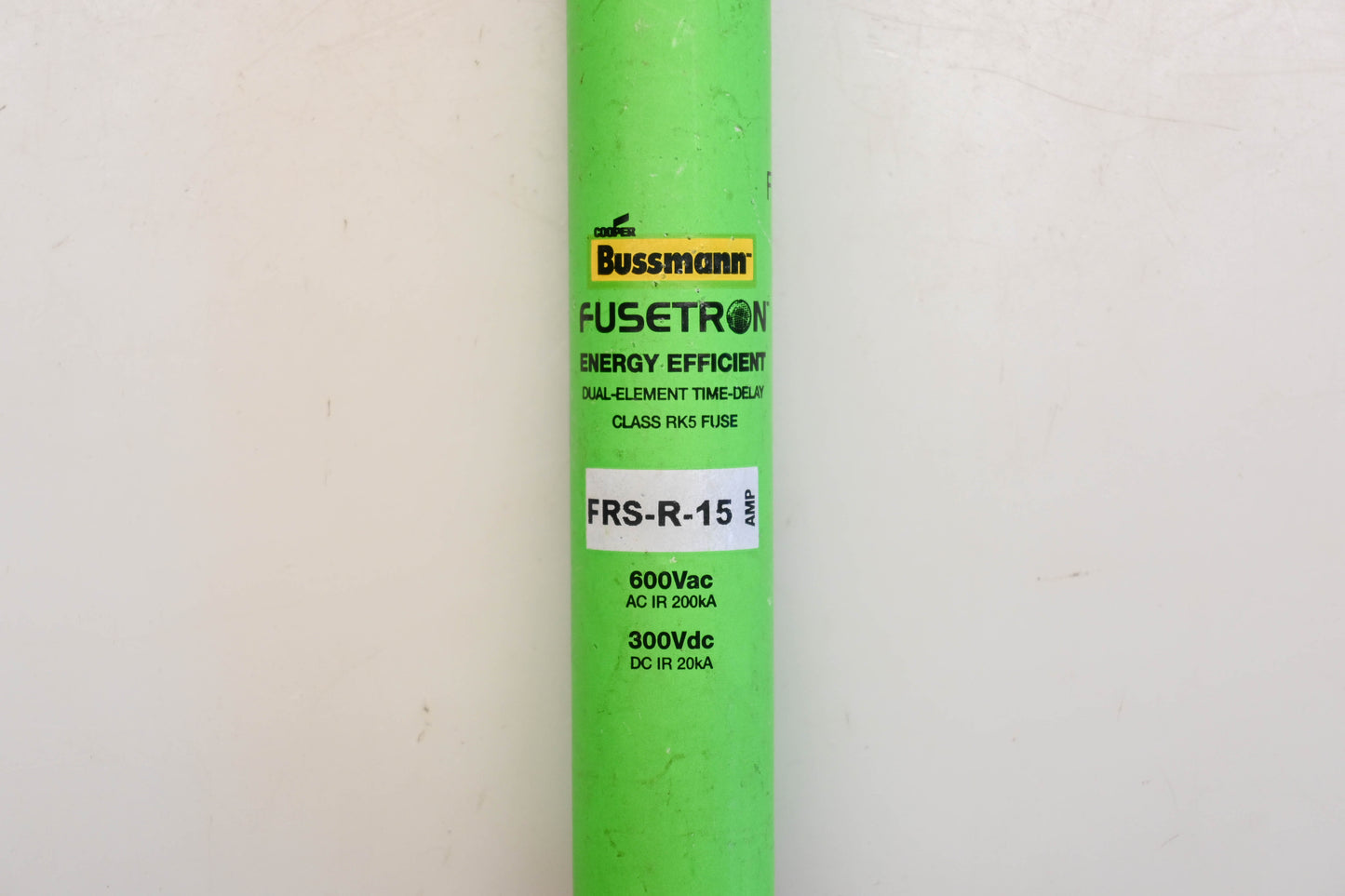 Bussmann FRS-R-15 15A-600V Fuse NOS