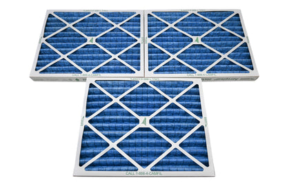 Camfil 116300001 20" x 16" x 2" Aeropleat III Air Filters Qty 3 NOS