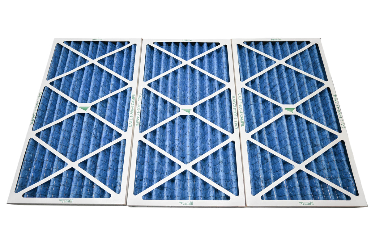 Camfil 116300011 25" x 14" x 2" Air Filter Qty 3 NOS