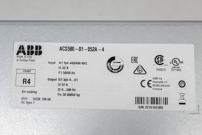 ABB ACS580-01-052A-4 Drive Kit NOS