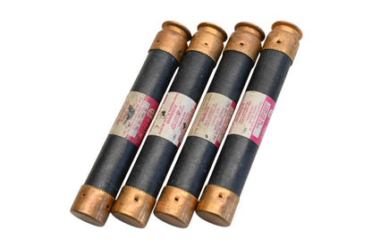 Bussmann FRS-R-5 Fusetron 5A-600V Fuses Qty 4 NOS
