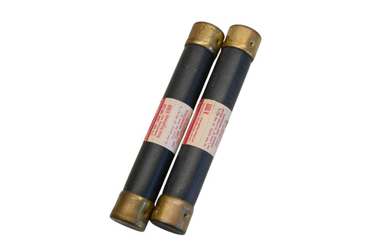 Bussmann FRS 6 1/4, FRS-6-1/4 Fusetron 6.25A-600V Fuses Qty 2 NOS