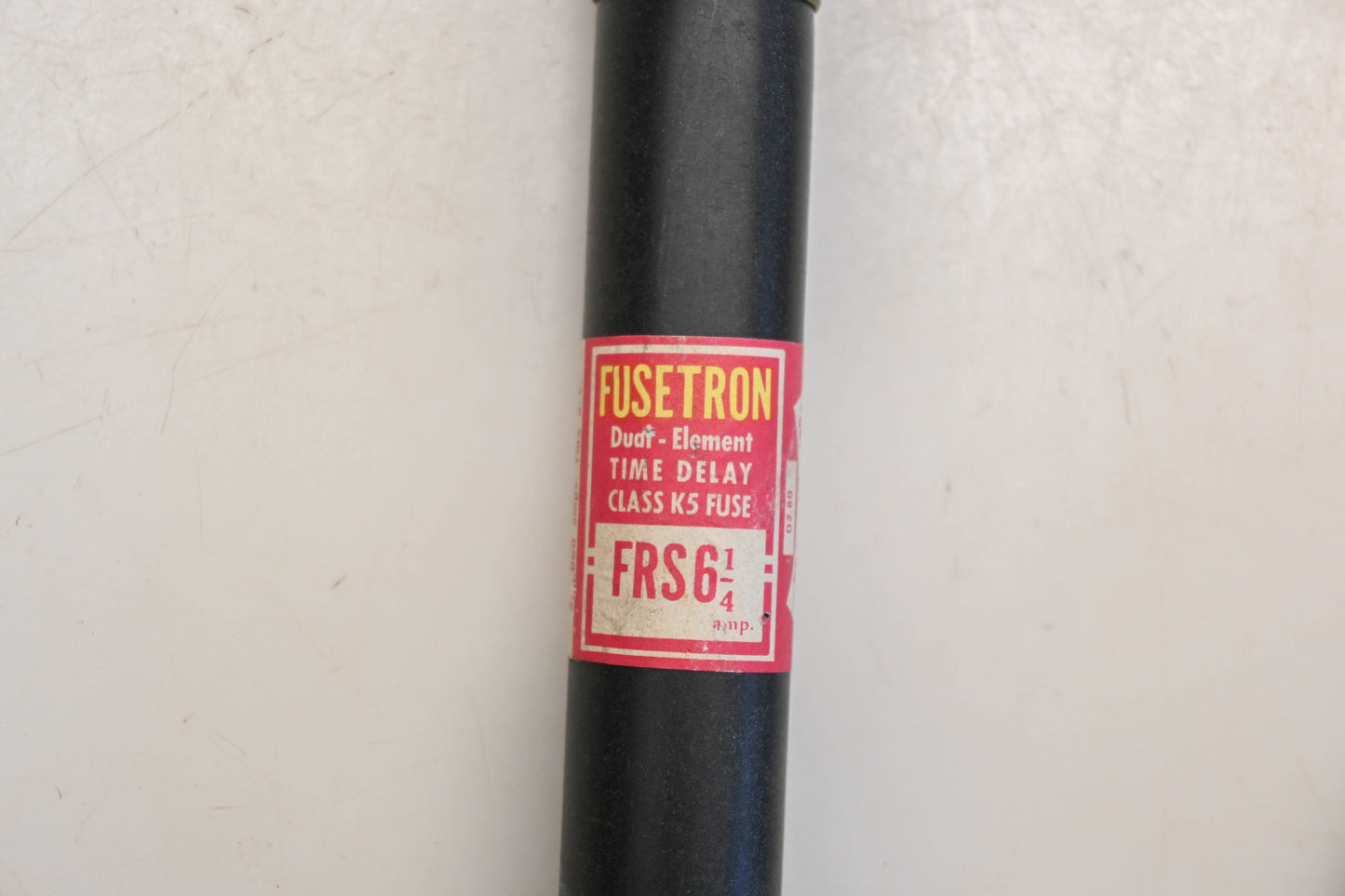 Bussmann FRS 6 1/4, FRS-6-1/4 Fusetron 6.25A-600V Fuses Qty 2 NOS