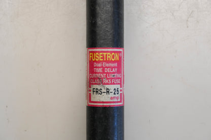 Bussmann FRS R 25, FRS-R-25 Fusetron 25A-600V Fuses NOS