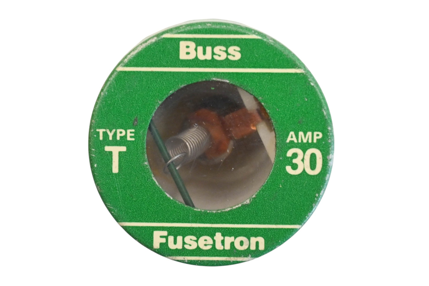 Bussmann T30, T-30 30A-125V Plug Fuses NOS