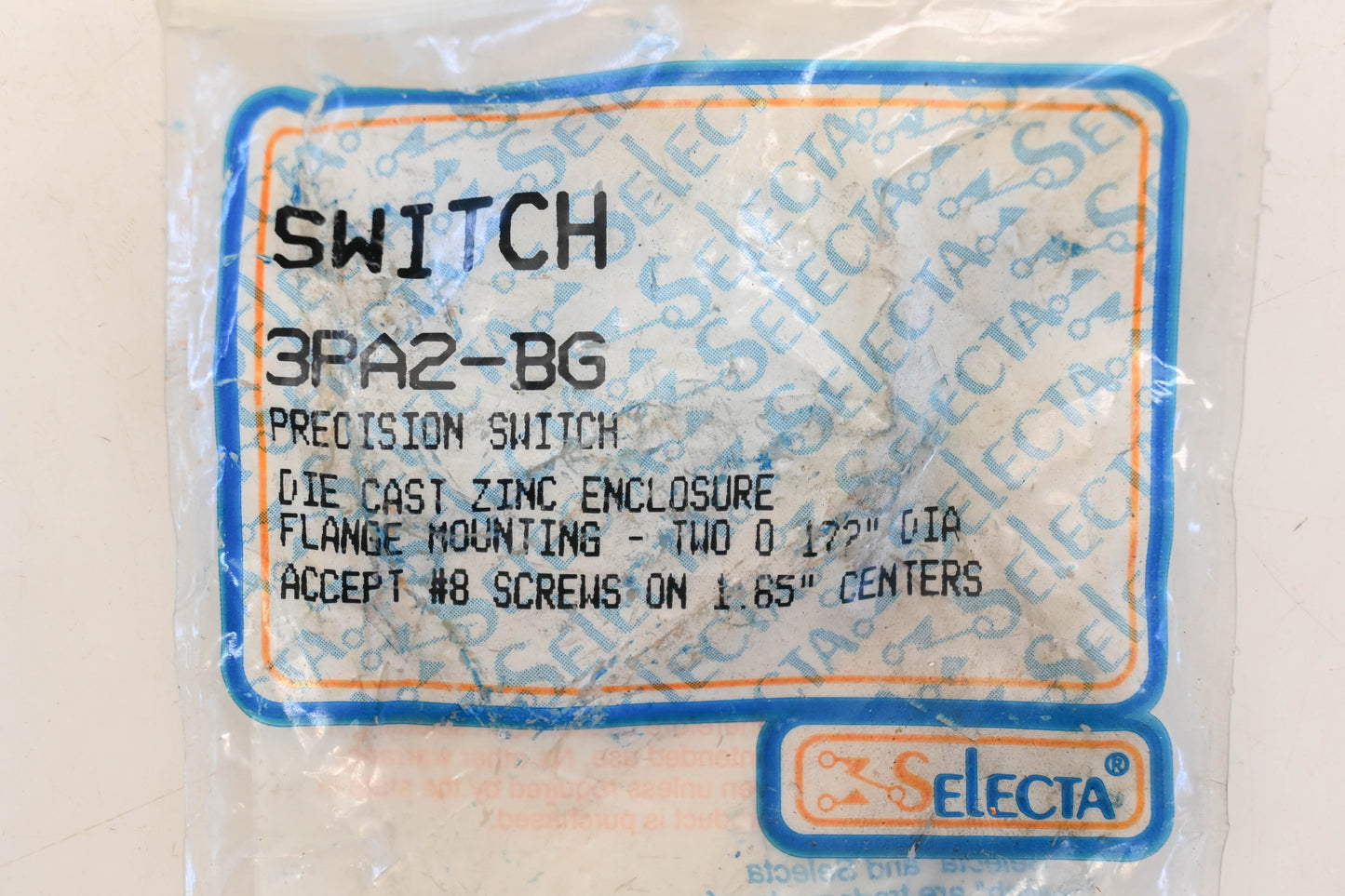Selecta 3PA2-BG Precision Switch Enclosure Kit NOS