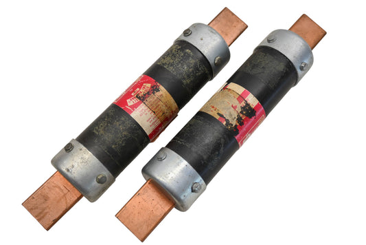 Bussmann FRS175, FRS-175 175A-600V Fusetron Fuses Qty 2