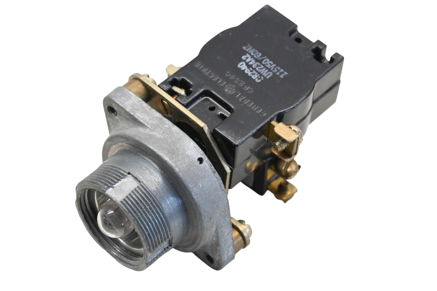 GE CR2940UW234A2 Illuminated Push Button Switch NOS