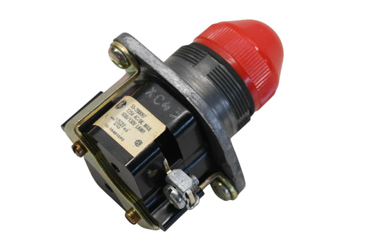 GE 55-200097 125V Red Pilot Light NOS