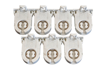 Keystone KT-SOCKET-T8-U-S, DAE-59 660A-600V Short Lamp Sockets Qty 7 NOS