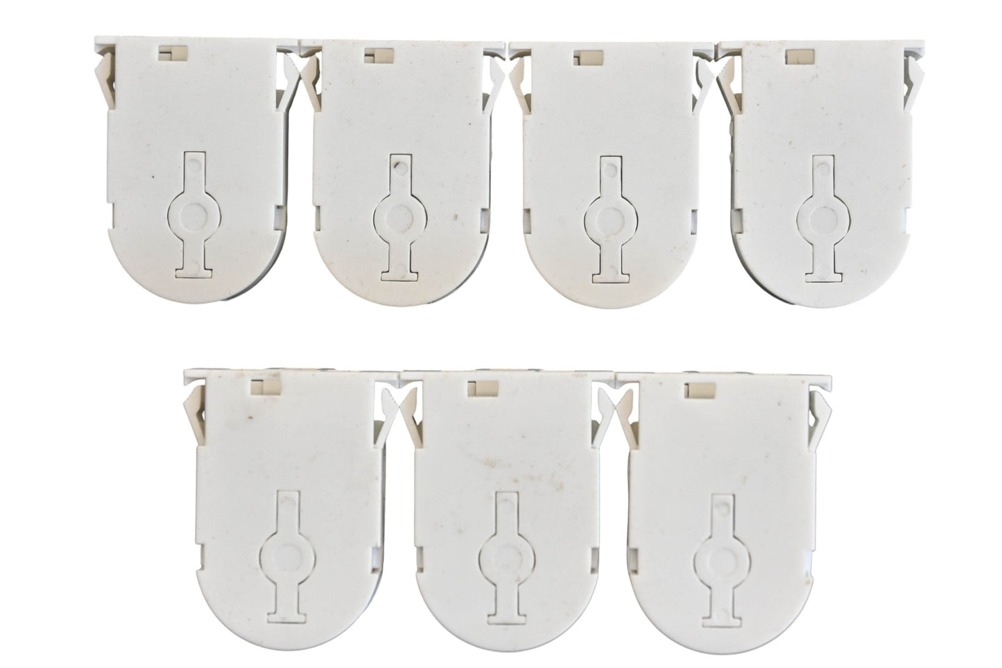 Keystone KT-SOCKET-T8-U-S, DAE-59 660A-600V Short Lamp Sockets Qty 7 NOS