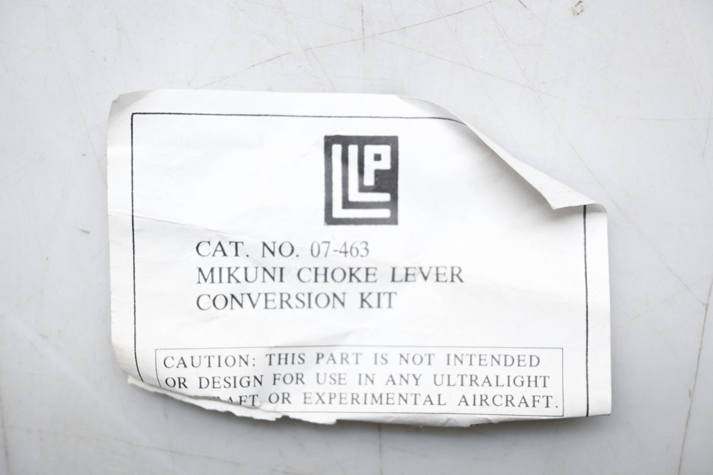 Mikuni 07-463 Choke Lever Conversion Kit NOS