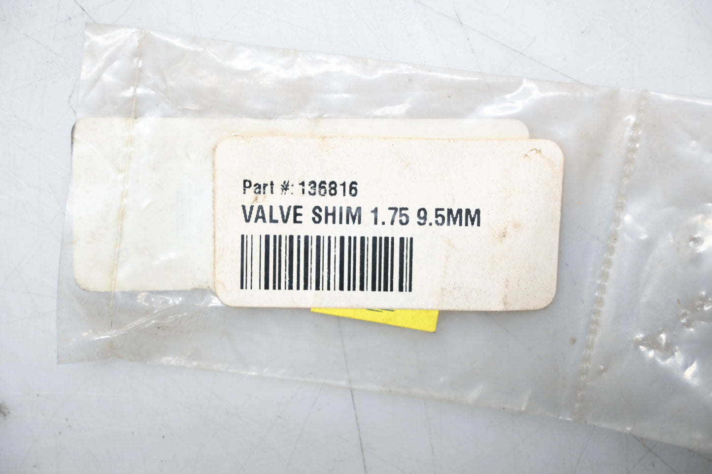 K&L 13-6816 Valve Shims 1.75mm x 9.5 mm Qty 3 NOS