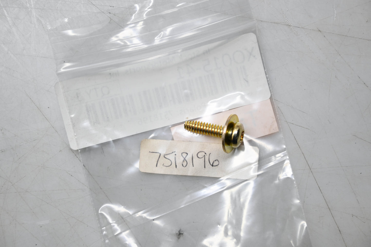 New OEM Polaris 7518196 Torx Screw With Washer Qty 2 NOS