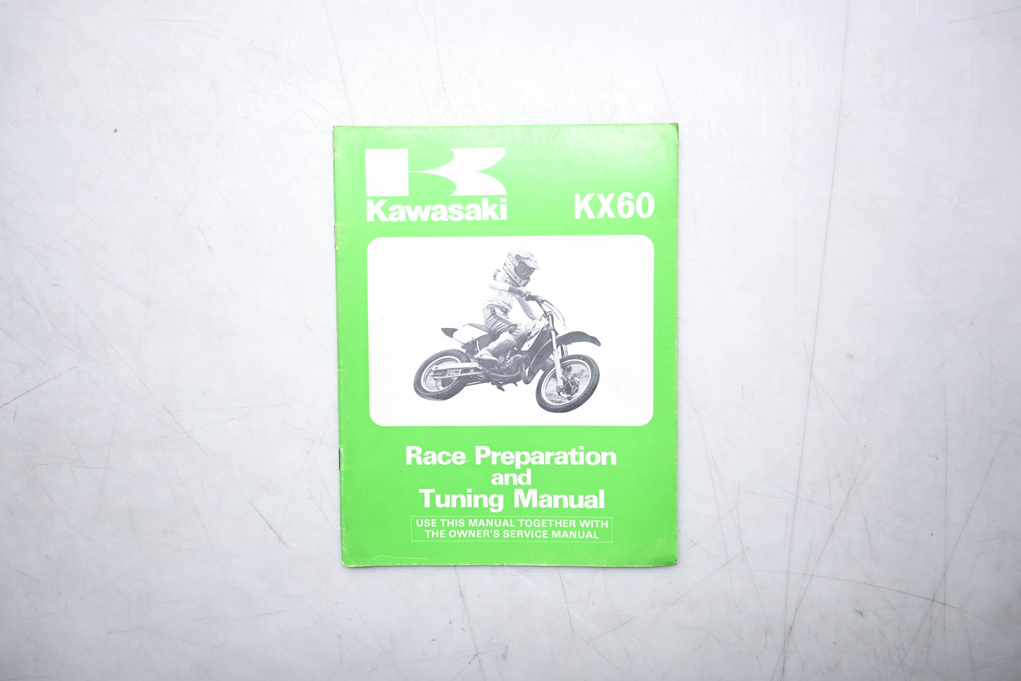 OEM Kawasaki 99920-1392-01 KX60 Race Prep & Tuning Manual