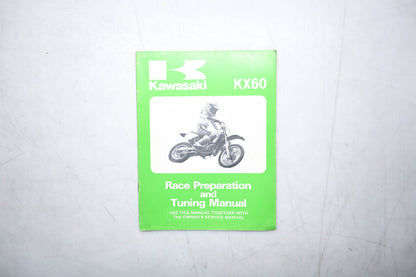 OEM Kawasaki 99920-1392-01 KX60 Race Prep & Tuning Manual