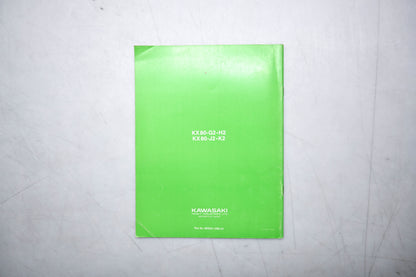 OEM Kawasaki 99920-1390-01 KX80/KX80-II Race Prep & Tuning Manual