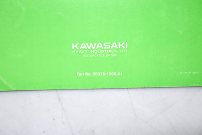 OEM Kawasaki 99920-1390-01 KX80/KX80-II Race Prep & Tuning Manual