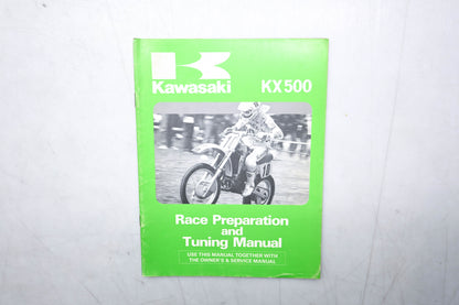 OEM Kawasaki 99920-1387-01 KX500 Race Prep & Tuning Manual