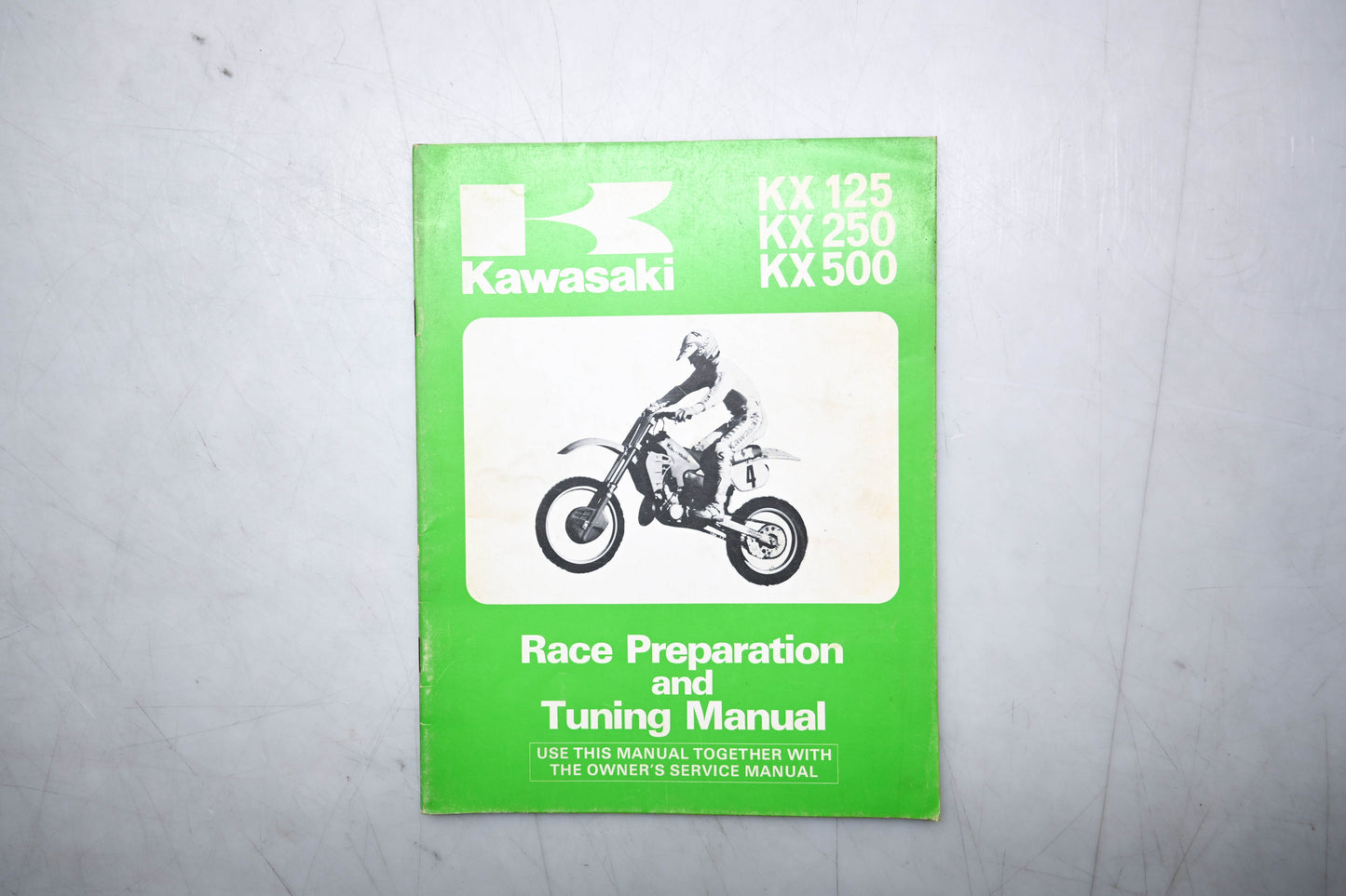 OEM Kawasaki 99920-1339-01 KX 125/250/500 Race Prep & Tuning Manual
