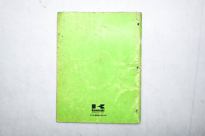 OEM Kawasaki 99995-451-01 CD Ignition Tester Manual