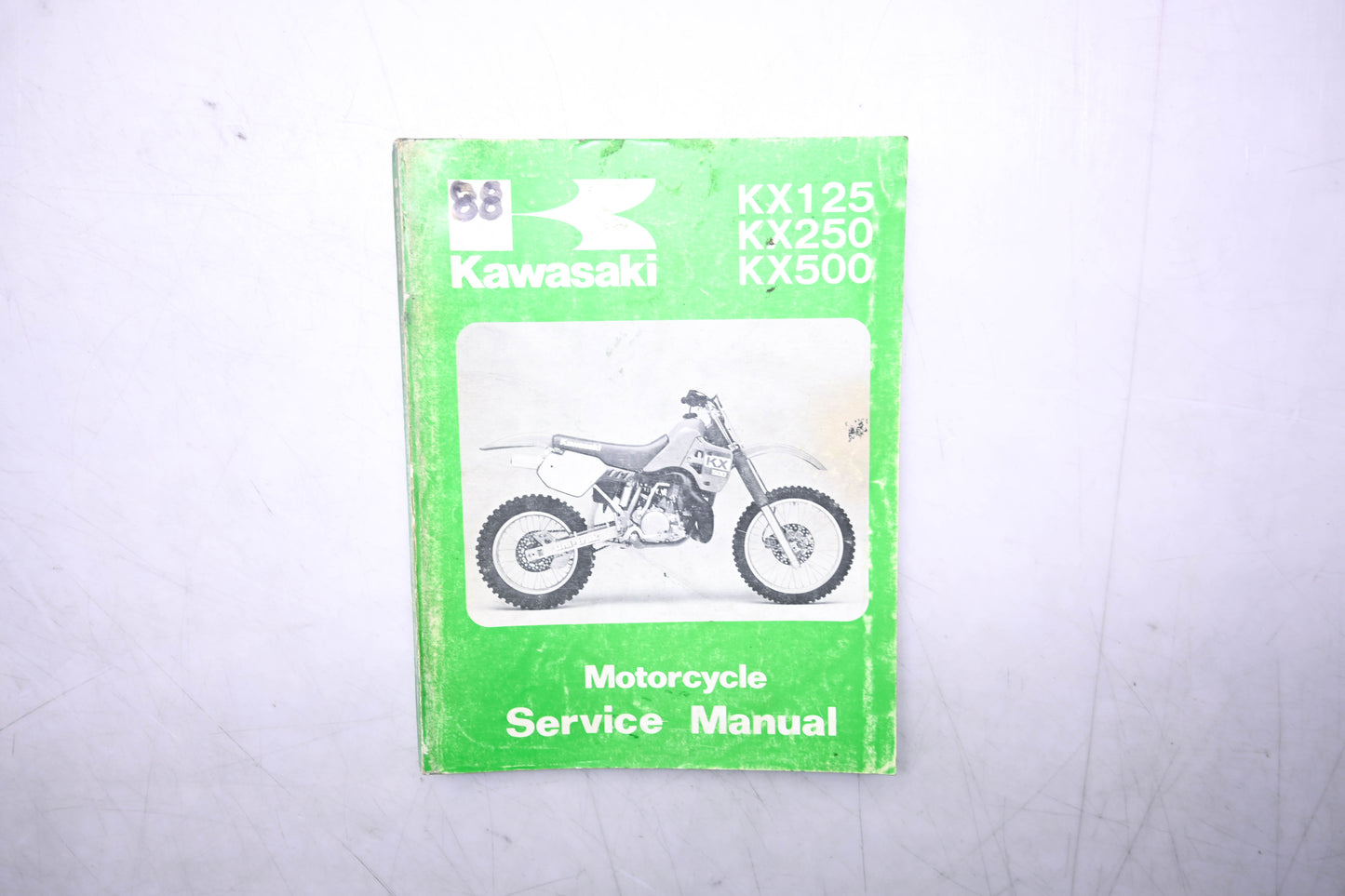 OEM Kawasaki 99924-1101-01 KX125 KX250 KX500 Service Manual
