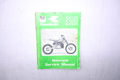 OEM Kawasaki 99924-1101-01 KX125 KX250 KX500 Service Manual