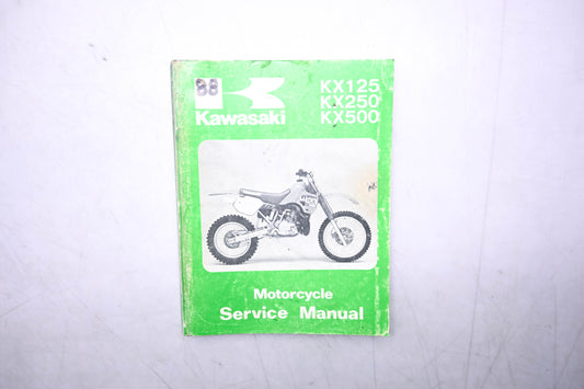 OEM Kawasaki 99924-1101-01 KX125 KX250 KX500 Service Manual