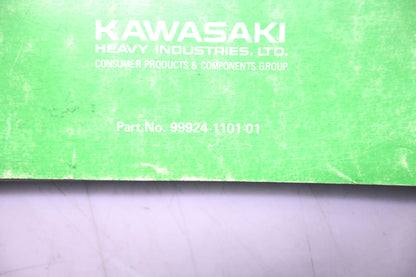 OEM Kawasaki 99924-1101-01 KX125 KX250 KX500 Service Manual
