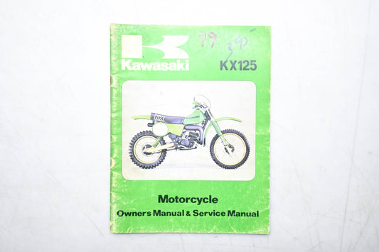 OEM Kawasaki 99920-1045-01 KX125-A5 Service Manual