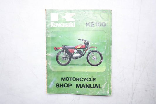 OEM Kawasaki 99997-748-01 KE100 Shop Manual