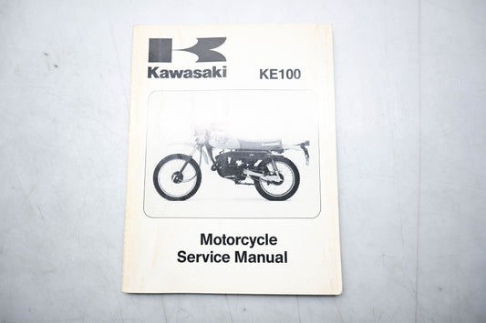 OEM Kawasaki 99924-1011-06 KE100 Service Manual