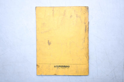 OEM Kawasaki 99997-701 Shop Manual F11 Series