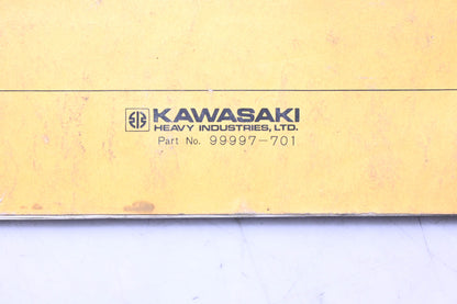 OEM Kawasaki 99997-701 Shop Manual F11 Series