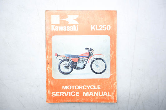 OEM Kawasaki 99924-1002-01 KL250 Service Manual