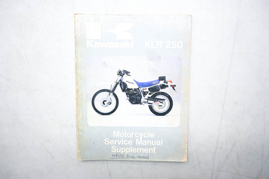 OEM Kawasaki 99924-1051-01 KLR250 Supplement