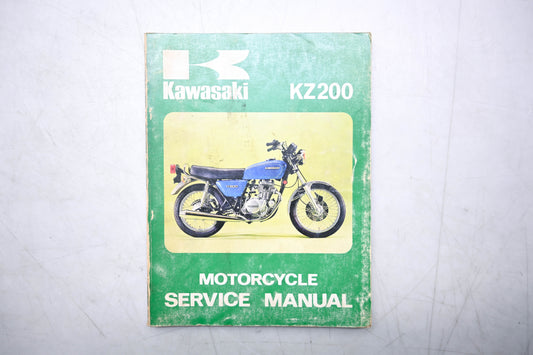 OEM Kawasaki 99931-541-01 KZ200 Service Manual